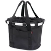 Image de Panier vélo Klickfix Bikebaskets noir en toile (15L) (vendu sans fixa