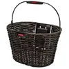 Image de Panier guidon ovale marron/noir KLICKFIX Structura - Pour adulte - Multisport