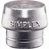 Image de Embouts halder simplex métal doux, argent - d=60 mm - 3209.060 3209.060