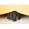 Image de Lot De 3 Cloches De Protection Pour Spot À Encastrer Fixe Noir