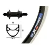Image de Roue VTT 26P - RIGIDA - Jante Rigida Xplorer - Moyeu à visser 6/7V