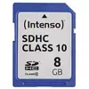 Image de Intenso 3411460 Mémoire Flash 8 Go Sdhc Classe 10