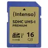 Image de Intenso 3421470 Mémoire Flash 16 Go Sdhc Uhs-i Classe 10