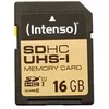 Image de Carte mémoire INTENSO 3421470 UHS - 16 Go - SDHC - UHS Class 1 / Class10