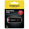 Image de Intenso 64gb Usb2.0 Lecteur Usb Flash 64 Go Usb Type-a 2.0 Noir, Rouge