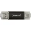 Image de Clé USB Intenso 128 Go Anthracite USB Type-A / USB Type-C 3.2 Gen 1
