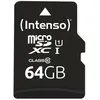 Image de Intenso 3424490 Mémoire Flash 64 Go Microsd Uhs-i Classe 10