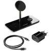 Image de Intenso Mb13 Casques, Smartphone, Smartwatch Noir Usb Recharge Sans Fil Charge Rapide Intérieure