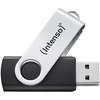 Image de Intenso Clé Usb Office Line, 256 Go, Usb-a, 3.2 Gen 1x1, Noir-argent