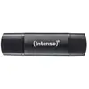 Image de Intenso 3544491 Lecteur Usb Flash 128 Go Usb Type-a / Usb Type-c 3.2 Gen 1 (3.1 Gen 1) Noir