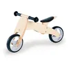 Image de Tricycle en bois naturel Pinolino Mini Charlie - Mixte - A partir de 18 mois