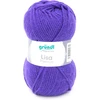 Image de Pelote De Laine - Violet Foncé - 21 - 100% Acrylique - 3,5/4,5 Mm - Gründl - Lisa Premium