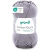 Image de Pelote De Laine - Argent - 70 - 100% Coton - 3/4 Mm - Gründl - Cotton Quick Uni