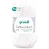 Image de Pelote De Laine - Blanc Naturel - 101 - 100% Coton - 3/4 Mm - Gründl - Cotton Quick Uni