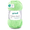 Image de Pelote De Laine - Kiwi - 103 - 100% Coton - 3/4 Mm - Gründl - Cotton Quick Uni