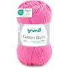 Image de Pelote De Laine - Framboise - 107 - 100% Coton - 3/4 Mm - Gründl - Cotton Quick Uni