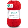 Image de Pelote De Laine - Cerise - 120 - 100% Coton - 3/4 Mm - Gründl - Cotton Quick Uni