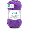 Image de Pelote De Laine - Violet - 130 - 100% Coton - 3/4 Mm - Gründl - Cotton Quick Uni