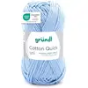 Image de Pelote De Laine - Bleu Ciel - 148 - 100% Coton - 3/4 Mm - Gründl - Cotton Quick Uni