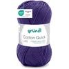 Image de Pelote De Laine - Indigo Foncé - 161 - 100% Coton - 3/4 Mm - Gründl - Cotton Quick Uni