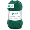 Image de Pelote De Laine - Vert Sapin - 169 - 100% Coton - 3/4 Mm - Gründl - Cotton Quick Uni
