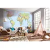 Image de Photo murale - Komar - World Map - 368 x 248 cm - Multicolor - Intissé