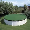 Image de Couverture protection hivernage - AQUALUX - Ovale - Pour Piscine Hors-Sol 500 X 300 Cm - Dimension Couverture 590X390Cm