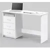 Image de Bureau - EMOB - Adriano - 3 tiroirs - Blanc - Contemporain - Design