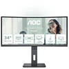 Image de Aoc Cu34p3cv Écran Plat De Pc 86,4 Cm (34) 3440 X 1440 Pixels Ultrawide Quad Hd Led Noir