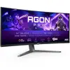 Image de Aoc Agon Pro Ag346ucd Écran Plat De Pc 86,4 Cm (34) 3440 X 1440 Pixels Wide Quad Hd Qdoled Noir, Gris