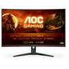 Image de Aoc G2 Cq32g2se/bk Led Display 80 Cm (31.5") 2560 X 1440 Pixels 2k Ultra Hd Noir, Rouge