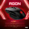 Image de Aoc Agon Agm600 Souris Gaming Droitier Usb Type-a Optique 16000 Dpi