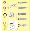Image de Kit De Joints Torique Et Adaptateurs Plastique Jaune Caoutchouc Noir 20x12,5x3cm Kärcher