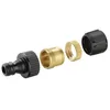 Image de Raccord en laiton pour cuisines et salle de bain - KARCHER - Raccord - Laiton
