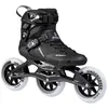 Image de Roller vitesse - course POWERSLIDE STREAM CARBON 125 - Noir - Mixte
