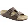 Image de Sandales Birkenstock Arizona Birko-Flor Narrow marron foncé - 36
