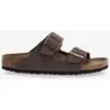 Image de Sandales Birkenstock Arizona Birko-Flor Narrow marron foncé - 43