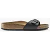 Image de Sandales Birkenstock Madrid Birko-Flor largeur étroite noir - 44