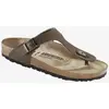 Image de Sandales Birkenstock Gizeh Birko-Flor Narrow marron - 40