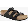Image de Sandales Birkenstock Florida Soft Footbed Birko-Flor Narrow noir pur marron - 38