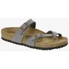 Image de Sandales Birkenstock Mayari Birko-Flor Nubuck largeur normale gris - 43
