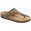Image de Sandales Birkenstock Gizeh Birkibuc Narrow beige - 41