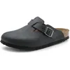 Image de Birkenstock Sandales Boston Cuir huilé - 0059463 Noir