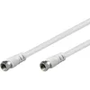 Image de Câble Tv-Sat coaxial dantenne satellite fiches F