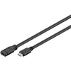 Image de Câble Usb 3.0 Type-c (1 M) Noir