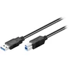 Image de Câble Usb 2.0 Vers Micro Usb Type Ab (mâle/mâle)- 1 M