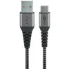 Image de Câble USB 2.0 Type C - Goobay - 1 m - Gris - Transfert de données - PVC