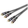 Image de Câble audio stéréo Rca blindé OFC 10m