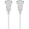 Image de Câble De Connexion Goobay D-sub 9 Broches, Prise/prise, Série 1:1 - Prise D-sub/...