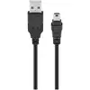 Image de Cable Usb 2.0 Vers Carte Mere Male Vers Male 1 8m 5pol. A-mini B 5pol. Noir Haute Vitesse